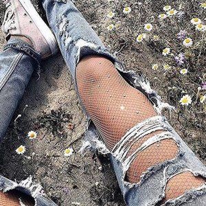 Rhinestone Stockings